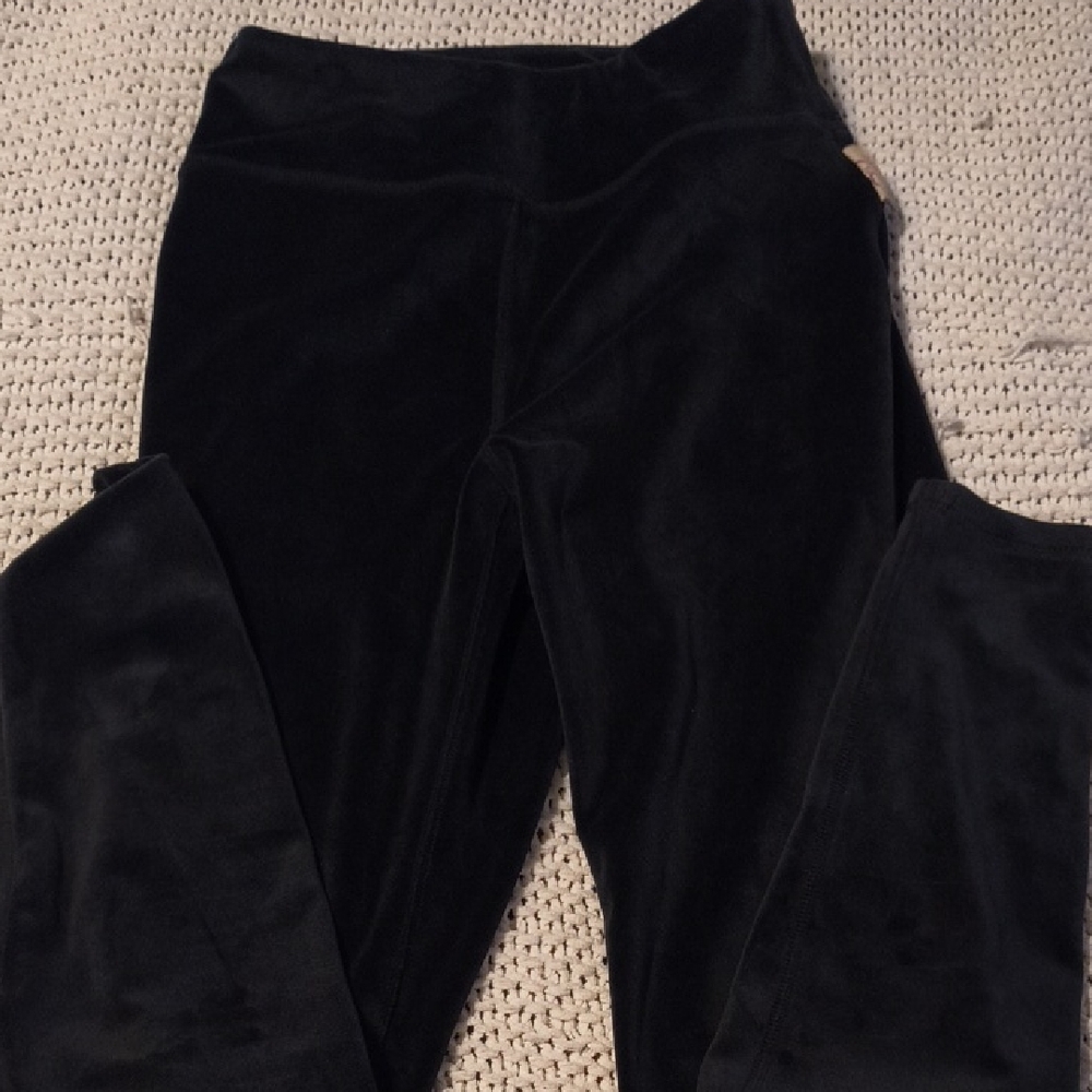 Fila Black Velour Leggings
